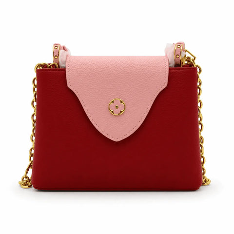 Louis Vuitton Capucines Mini: Rouge/Rose clair