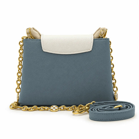 Louis Vuitton Capucines Mini: Bleu/Blanc