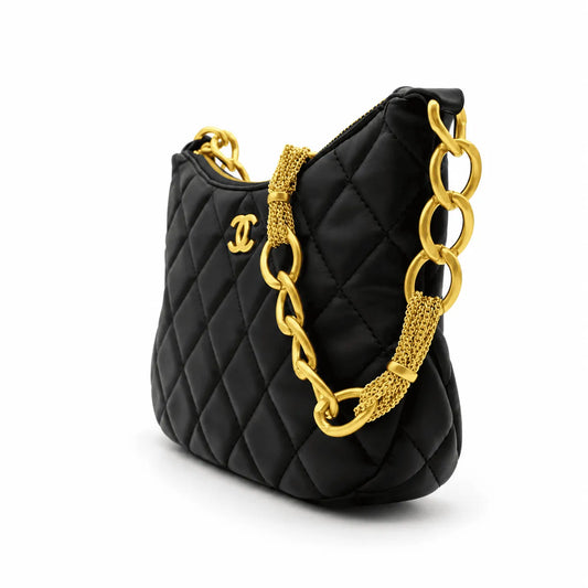 Chanel Mini Hobo: Noir