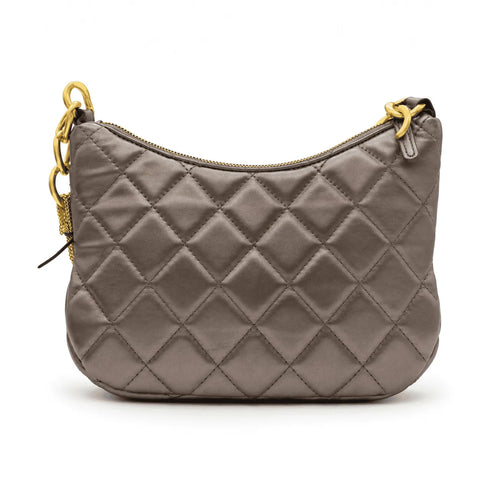 Chanel Mini Hobo: Gris Taupe