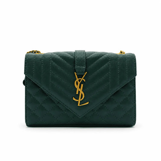 Envelope Saint Laurent: Vert
