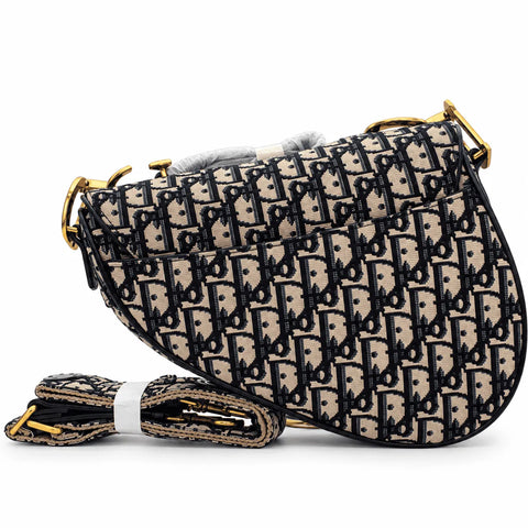 Dior Saddle : Bleue et Beige
