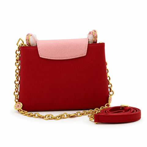 Louis Vuitton Capucines Mini: Rouge/Rose clair