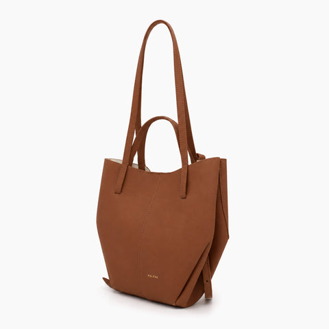 Cabas Cyme  de Polène: Marron cognac